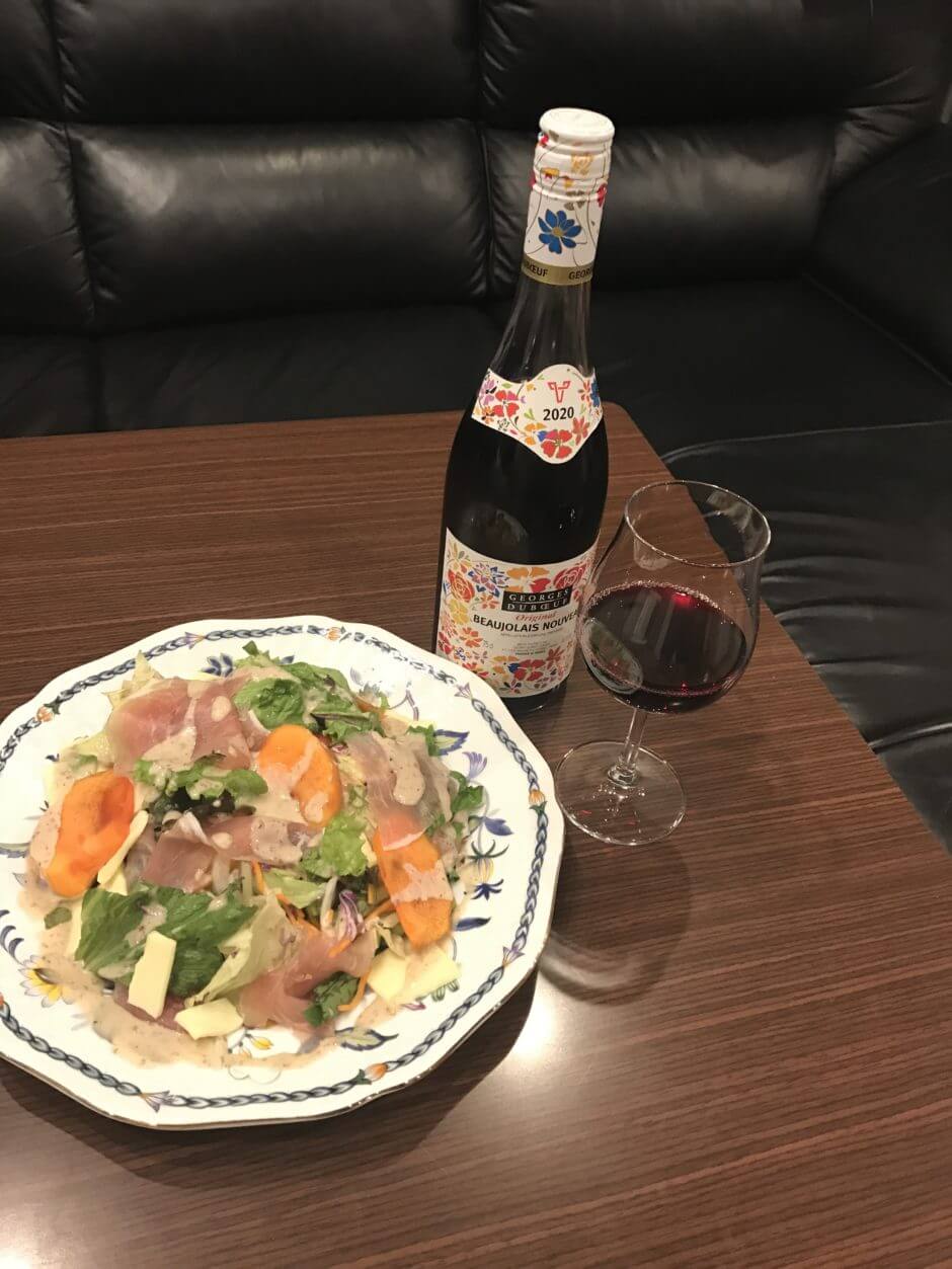 ボージョレ・ヌーヴォーとおつまみ